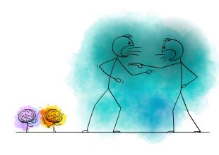 Caution, Conflict! Today we’re talking about how to resolve conflicts among members of the same team.