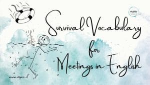 Read more about the article SOS: I have a meeting in English! What Expressions, Idioms and Basic Business Vocabulary Do I Need To Survive?