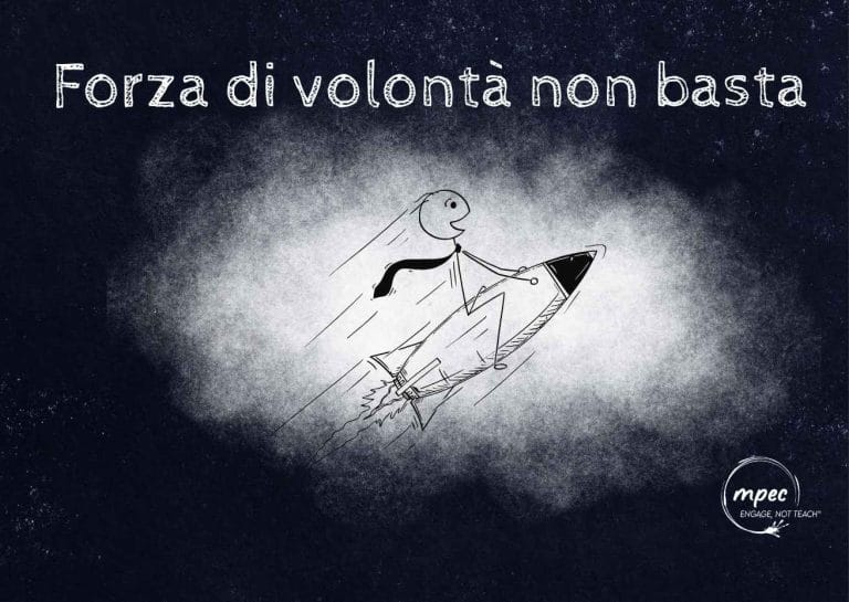 Non è questione di forza di volontà. È questione di abitudini.