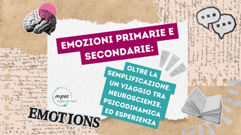Emozioni primarie e secondarie